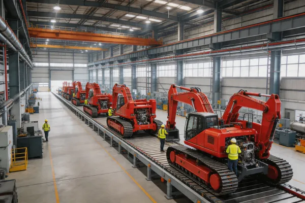 Case Construction manufacturing facility