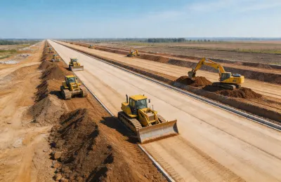 Highway construction project