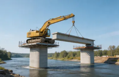 Bridge construction project